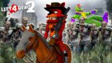Monty and Foxy TRIGGERED The ZOMBIE APOCALYPSE in LEFT 4 DEAD 2