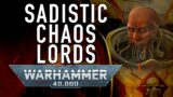 Most Powerful Chaos Lords in Warhammer 40K