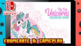 My Cute Unicorns – Coloring Book – (Nintendo Switch) – Framerate & Gameplay