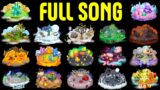 My Singing Monsters Songs: All Island – All Monsters Common/Rare/Epic