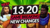 NEW PATCH 13.20 – CHAMPION BUFFS and NERFS – Full K'Sante Rework! – LoL Update Guide