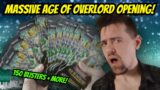 NEW Yugioh Age Of Overlord Blister MASSIVE BLISTER OPENING!