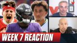NFL Week 7 Reaction: Chargers-Chiefs, Lions-Ravens, Packers-Broncos, Steelers-Rams | Colin Cowherd