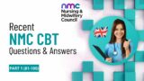 NMC CBT Mock Test 1 (81-100) MCQs Sample Questions Recent CBT Test