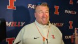 Nebraska week: Illini head coach Bret Bielema