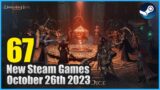 New Steam Games (Thursday October 26th 2023)