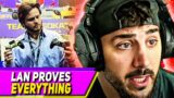Nickmercs on Streamers Cheating "if you're a god online and don't show up at LAN it's concerning"