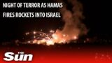 Night of terror: Hamas 'fires 150 rockets' toward Tel Aviv, Israel