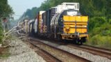 Norfolk Southern Train Reports Man Passed Out Laying By The Tracks! Also: CSX Freight Trains + More!
