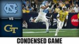 North Carolina vs. Georgia Tech Condensed Game | 2023 ACC Football