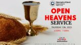 Open Heavens Service || Thursday, October 12th, 2023.