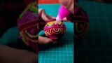 Part 3 How to decorate terracotta pot using Fevicryl 3D Neon Liners| Pot painting #shorts #ytshorts