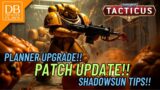 Planner Upgrade!! Patch Update!! Shadowsun Tips!!