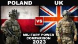 Poland vs United Kingdom Military Power Comparison 2023 | UK against Poland 2023 |