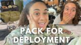 Pre Deployment Vlogs | Pack with me