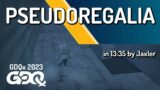 Pseudoregalia by Jaxler in 13:35 – Games Done Quick Express 2023