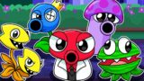 RAINBOW FRIENDS, but they're PLANTS VS ZOMBIES?! Rainbow Friends 2 Animation