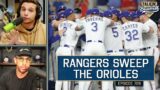 Rangers SWEEP the Orioles and Astros Win Again | 728