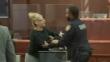 Raw video: Mother of Diamond Alvarez goes after her daughter's killer in court, melee ensues