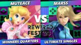 ReWired Fest 2023 – MuteAce (Peach) Vs. Marss (ZSS) Smash Ultimate – SSBU