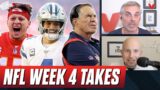 Reaction to Chiefs-Jets, Patriots-Cowboys, Raiders-Chargers, Cardinals-49ers | Colin Cowherd NFL
