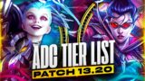 Riot Broke Jinx?! – ADC Tier List Patch 13.20 | The Best ADCs to Climb With In 13.20