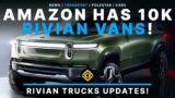Rivian Shares is The Best EV Company Yo Buy! R1T & R1S Updates! Amazon 10K of Rivian Vans!