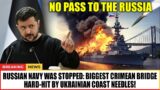 Russian Navy was stopped: Biggest Crimean bridge HARD-HIT by Ukrainian coast needles!