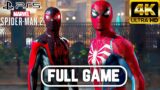 SPIDER-MAN 2 PS5 Gameplay Walkthrough FULL GAME 4K 60FPS No Commentary