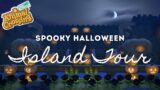 SPOOKY HALLOWEEN ISLAND TOUR | Animal Crossing New Horizons