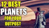 STARFIELD Best Outpost Locations! 12 best planets | Starfield outpost guide