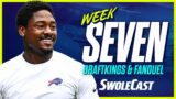 SWOLECAST – DRAFTKINGS PICKS for NFL WEEK 7 – 2023 DFS FANTASY FOOTBALL