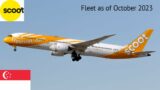 Scoot Fleet as of October 2023