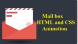Sending Mail with HTML and CSS || Learn CSS Animation in shot time.