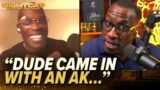 Shannon Sharpe tells Chad Johnson WILD story, had an AK-47 pulled on him after making NFL | Nightcap