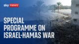 Sky News special programme on the Israel-Hamas war
