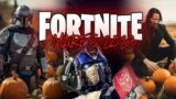 Star Wars characters celebrate Fortnitemares with Optimus Prime!