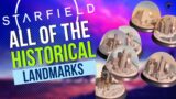 Starfield Guide: All Earth, Moon & Mars Landmarks + Snowglobes!