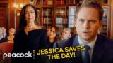 Suits | Jessica Comes to the Rescue at Mike’s Hearing
