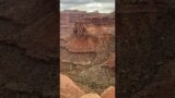 Sunrise Over the Shafer Trail at Island in the Sky, Canyonlands National Park Near Moab in Utah