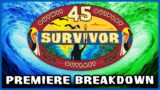 Survivor 45 Premiere Breakdown and Potential Winner Analysis