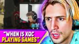 Symfuhny on xQc Actually Playing Games