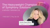 Symphony Persona Live: The Heavyweight Champion of Symphony Solutions!
