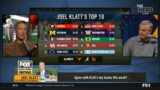 THE HERD | Joel Klatt reveals his top 10 teams: 1.Georgia 2.Michigan 3.Florida State 4.Oklahoma