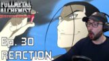 THE ISHVALAN WAR!! Fullmetal Alchemist: Brotherhood Episode 30 Reaction and Discussion