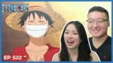 TO FISHMAN ISLAND!! LET'S GOO!! | One Piece Episode 522 Couples Reaction & Discussion