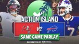 Tampa Bay Buccaneers vs Buffalo Bills Player PROPS & PARLAYS! | NFL TNF Picks | Action Island