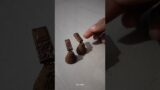 Terracotta jhumka using silicon mould | natural clay | Jwellery making #thearte #trending #shorts