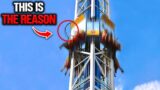 The HORRIFYING Superman Drop Tower Ripped Kaitlyn's Legs Off
