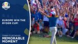 Tommy Fleetwood Wins the Ryder Cup for Europe! | 2023 Ryder Cup